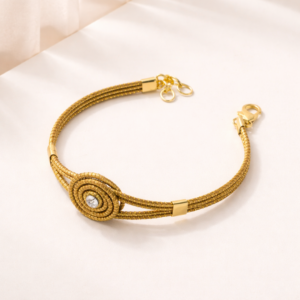Brazalete Nudo Dorado