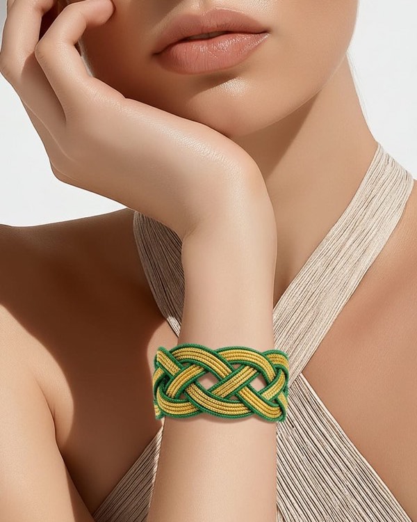 Brazaletes de Capim Dourado