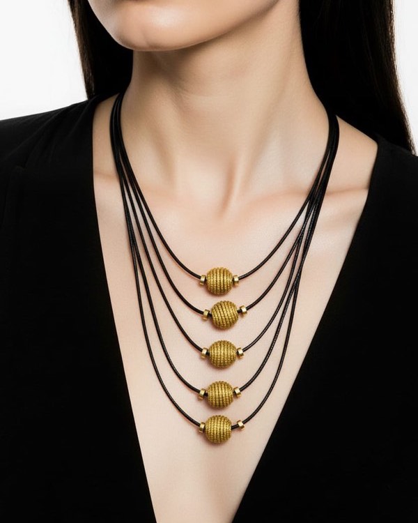 Collares de Capim Dourado